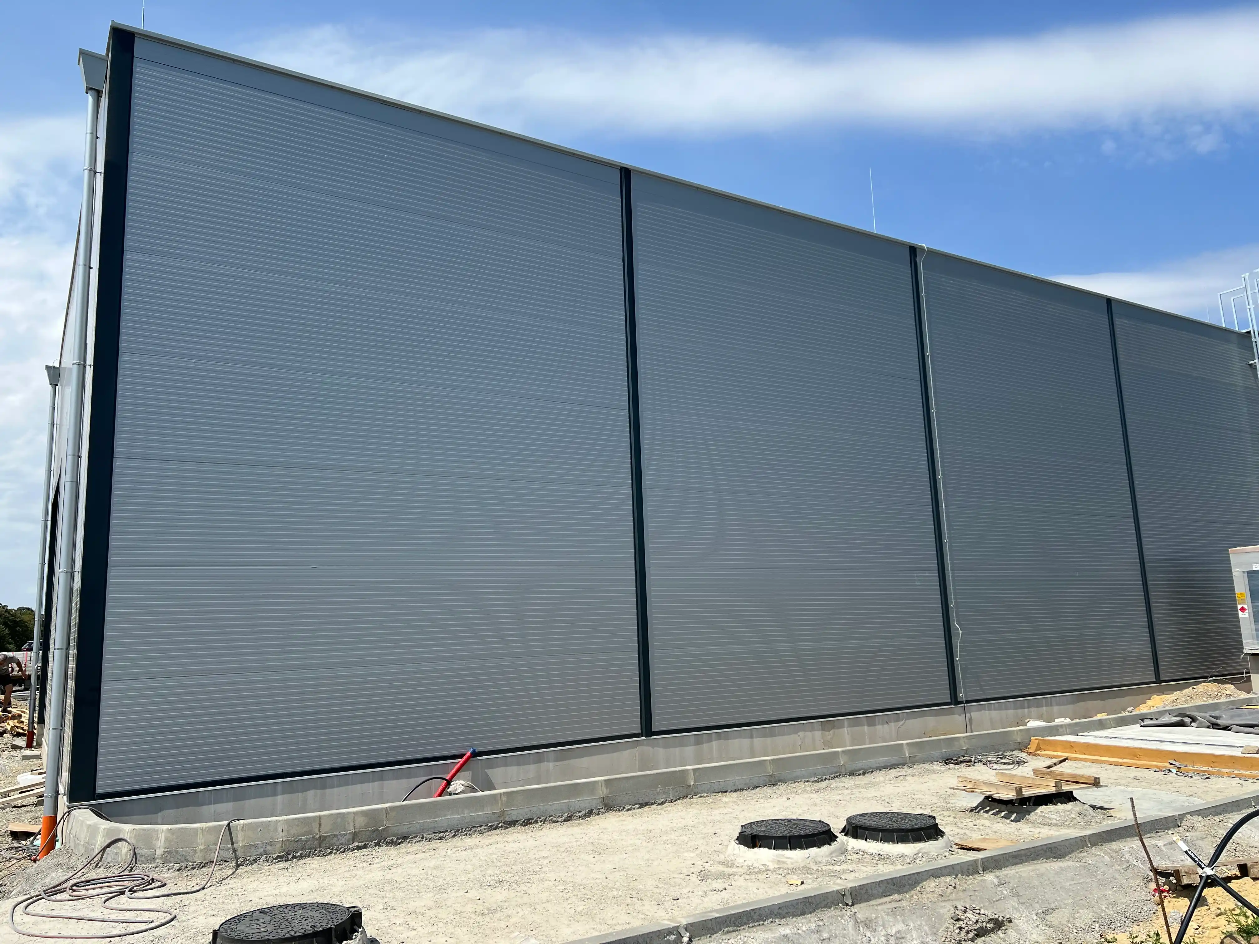 Sandwich panel installation