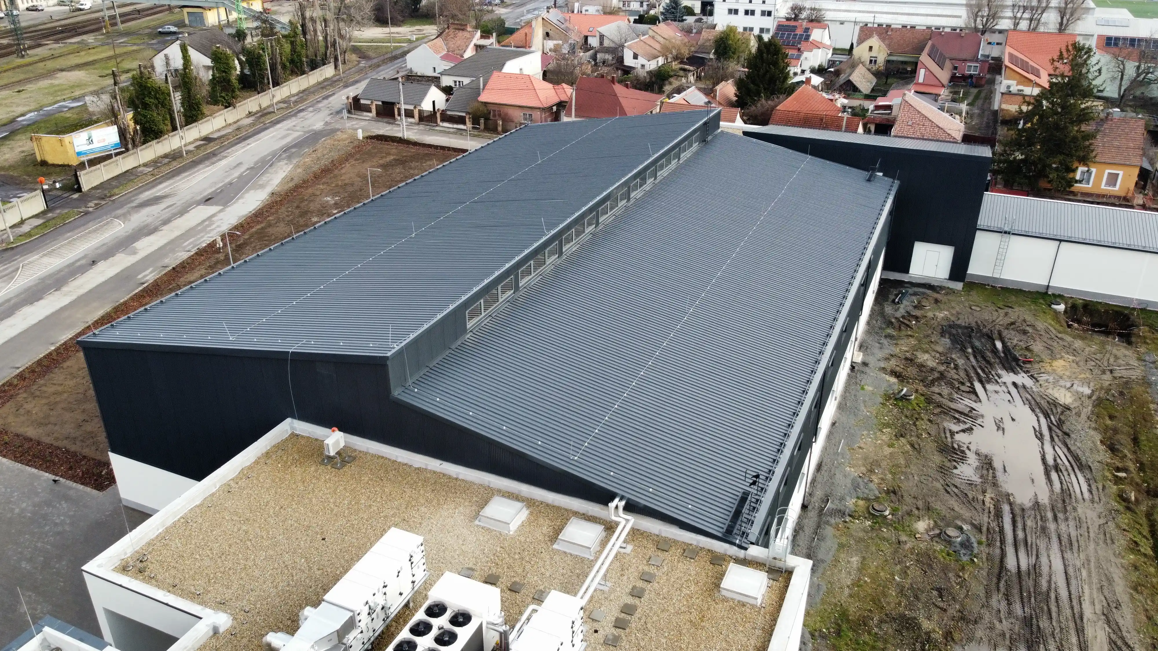 Sheet metal roofing